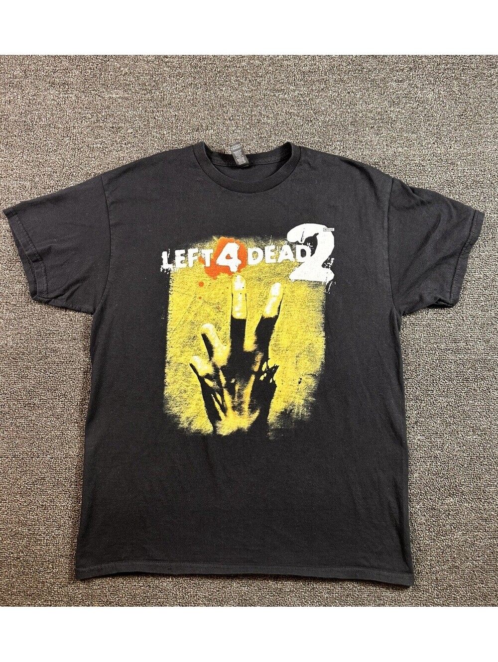 Left 4 Dead 2 T Shirt Grunge Sz L